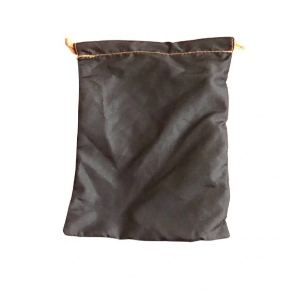 Peach Navy Brown‎ Geometric Mod Drawstring Ipsy Cosmetic Bag
